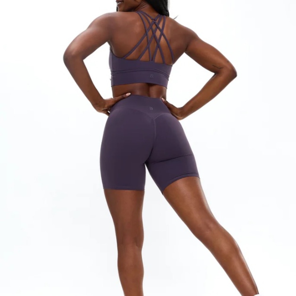 Buffbunny Purple Poshknit Shorts